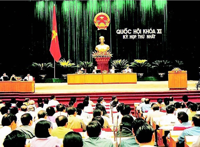 Vista general de la sesión inaugural de la primera reunión de la XI Legislatura.