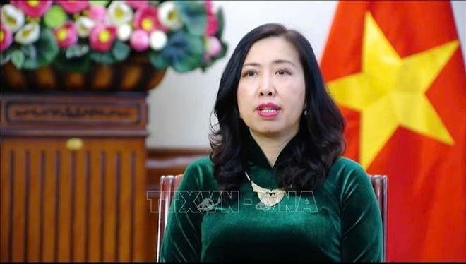 La viceministra de Relaciones Exteriores de Vietnam, Le Thi Thu Hang (Fuente: VNA) La viceministra de Relaciones Exteriores de Vietnam, Le Thi Thu Hang (Fuente: VNA)