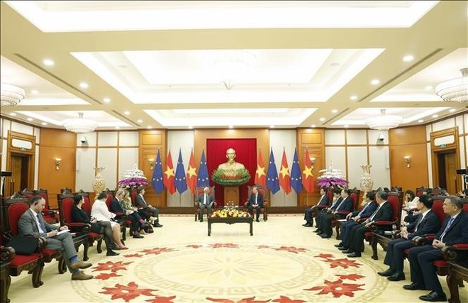 El panorama de la reunión (Foto: VNA)