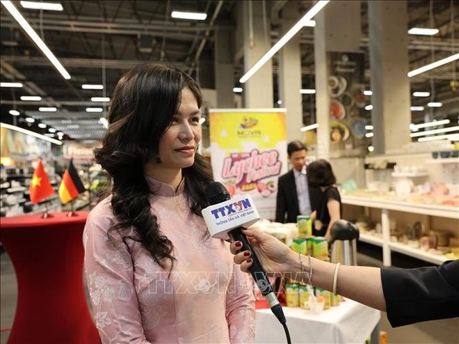 la consejera comercial de Vietnam en Alemania, Dang Thi Thanh Phuong. (Foto: VNA) la consejera comercial de Vietnam en Alemania, Dang Thi Thanh Phuong. (Foto: VNA)