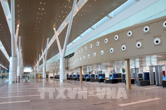 La terminal 3 en el Aeropuerto Internacional de Tan Son Nhat, en Ciudad Ho Chi Minh. (Fuente: VNA) La terminal 3 en el Aeropuerto Internacional de Tan Son Nhat, en Ciudad Ho Chi Minh. (Fuente: VNA)