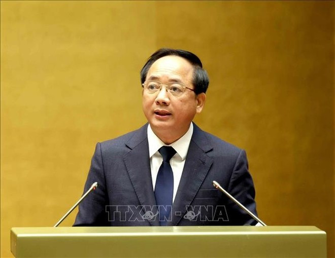 El miembro del Buró Político, secretario del Comité Central del Partido y jefe de su Comisión de Propaganda, Educación y Movilización de Masas, Trinh Van Quyet. (Fuente: VNA)