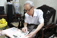El veterano revolucionario Le Duc Van. (Fotografía: Nhan Dan)