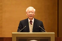 El secretario general del Partido Comunista de Vietnam, Nguyen Phu Trong. (Fotografía: VNA)