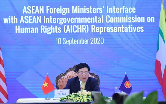 El viceprimer ministro y canciller de Vietnam, Pham Binh Minh (Fotografía: asean2020.vn)