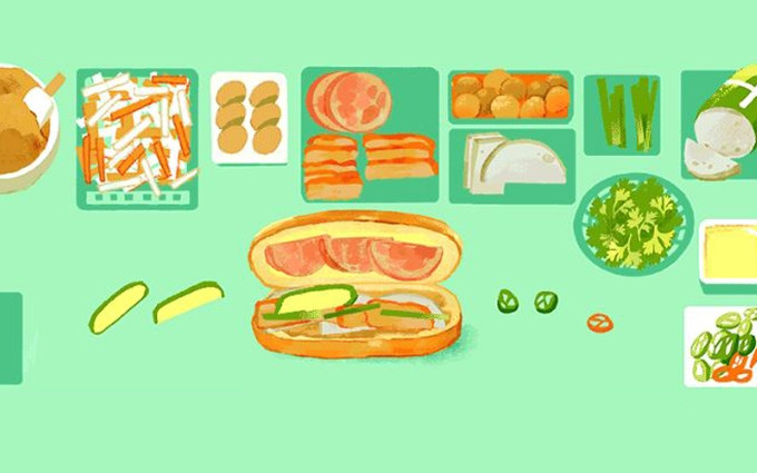 Google honra a “Banh mi” de Vietnam.