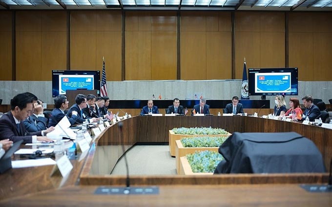 El panorama de la reunión. (Fotografía: congthuong.vn)