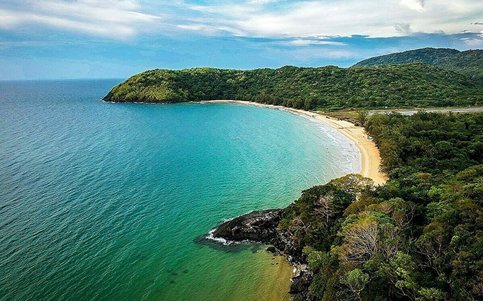 La playa Dam Trau.