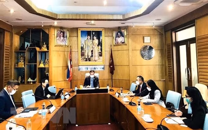 En la reunión. (Fotografía: VNA)