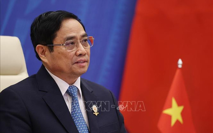 El primer ministro de Vietnam, Pham Minh Chinh. (Fotografía: VNA)