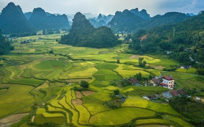 La belleza natural de Non nuoc Cao Bang (Fotografía: VNP)