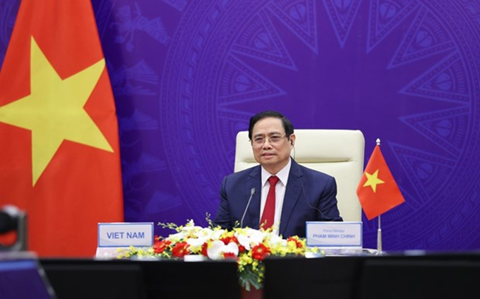 El primer ministro de Vietnam, Pham Minh Chinh, en la cita.