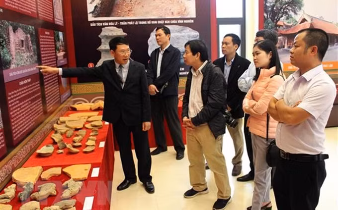 Escenario de la exposición. (Fotografía: VNA)