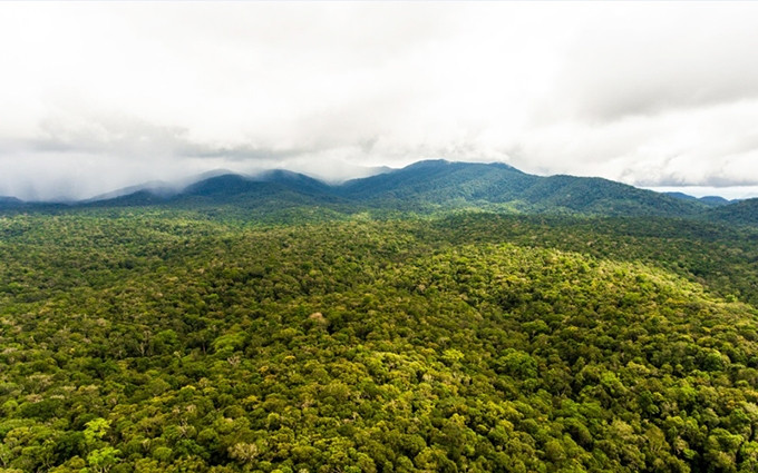 La reserva natural de Nam Nung en el Geoparque Global Dak Nong.