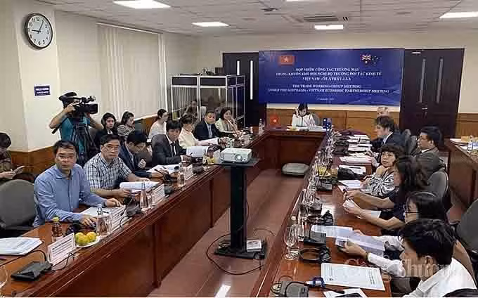 En el evento. (Fotografía: congthuong.vn)