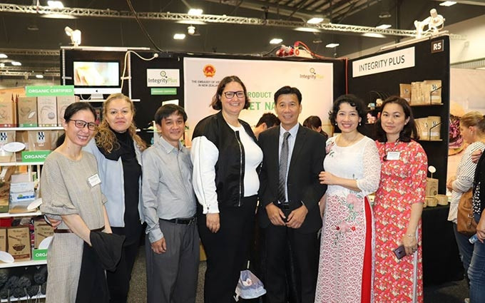 Productos orgánicos y eco-amigables de Vietnam en Go Green Expo en Nueva Zelanda