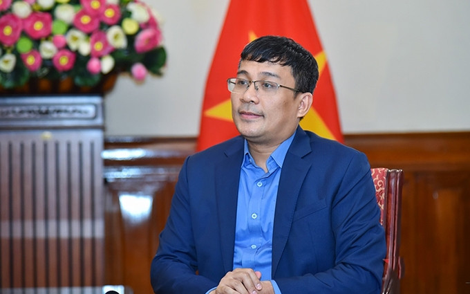 Vicecanciller de Vietnam, Pham Minh Vu (Fuente: VNA)
