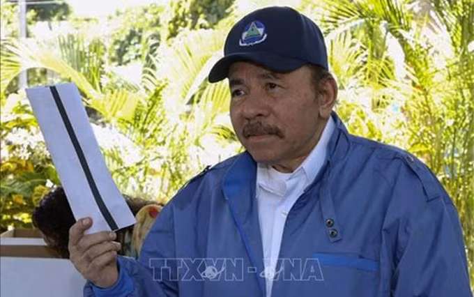 El presidente de Nicaragua, Daniel Ortega (Foto: AFP / VNA)