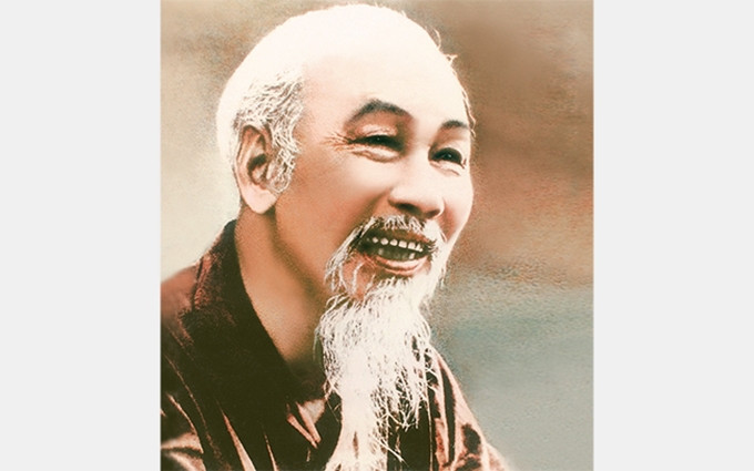 El presidente Ho Chi Minh, gran líder del Partido y el pueblo vietnamitas. 