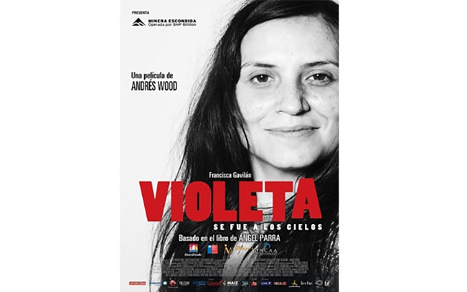 “Violeta se fue a los cielos” de Chile, una de las películas que serán proyectadas. (Fotografía: Internet)
