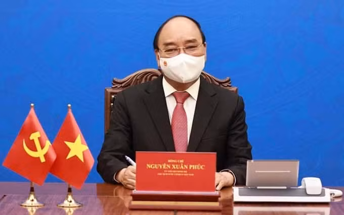 El presidente de Vietnam, Nguyen Xuan Phuc. (Fotografía: Nhan Dan)