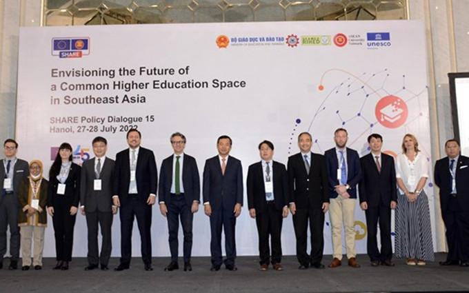 En el evento. (Fotografía: Ministerio de Educación y Formación de Vietnam)