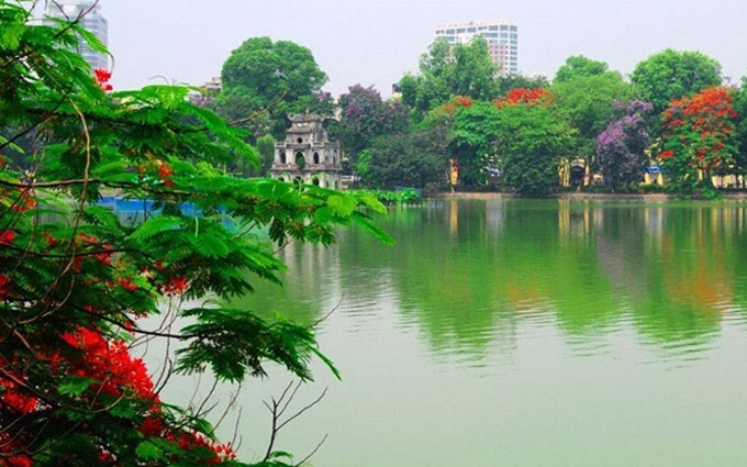 La capital de Vietnam, Hanói.