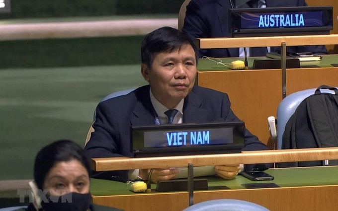 El embajador Dang Dinh Quy. (Fotografía: VNA)