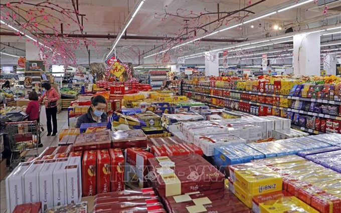 En un supermercado vietnamita. (Fotografía: VNA)