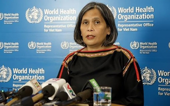  Socorro Escalante, representante jefa interina de la Organización Mundial de la Salud (OMS) en Hanói. (Fotografía: VNA)