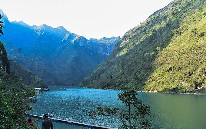 Obras maestras naturales del río Nho Que