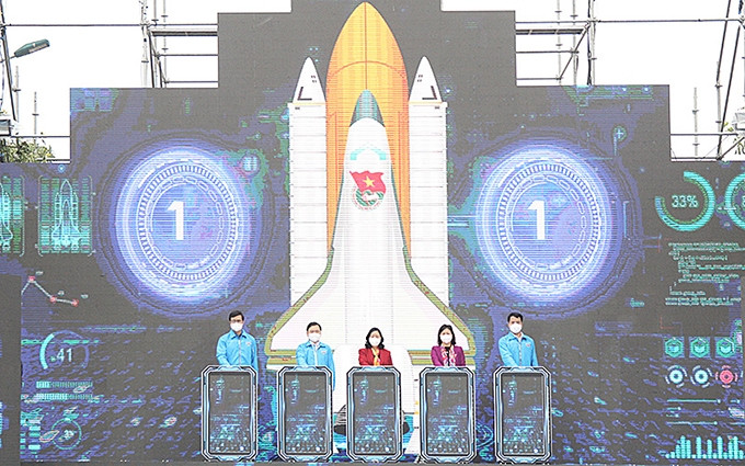 Acto de lanzamiento del Mes de la Juventud 2022. (Fotografía: doanthanhnien.vn)