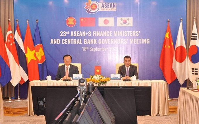 Asean+3 debate medidas para impulsar crecimiento económico. (Fotografía: VNA) 