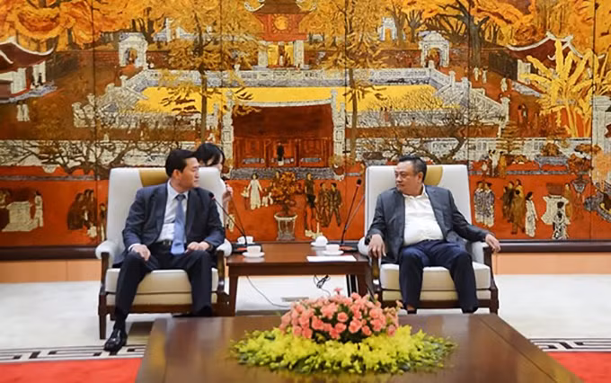 El panorama de la reunión. (Fotografía: hanoimoi.com.vn)