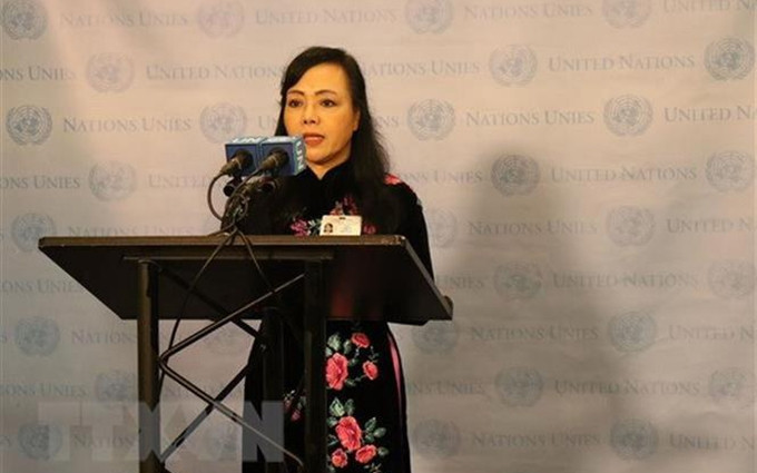 La Ministra de Salud, Nguyen Thi Kim Tien. (Fuente: VNA)