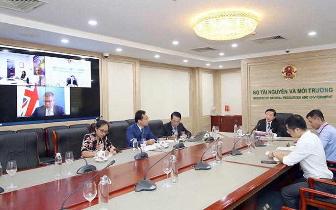 Panorama de la reunión. (Fotografía: baotainguyenmoitruong.vn)