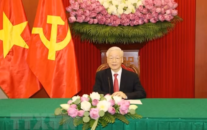 El secretario general del Partido Comunista de Vietnam (PCV), Nguyen Phu Trong.