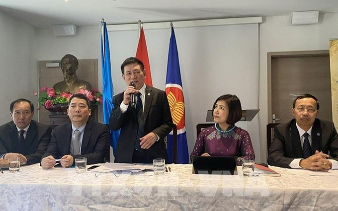El ministro de Finanzas, Ho Duc Phoc. (Fotografía: VNA)
