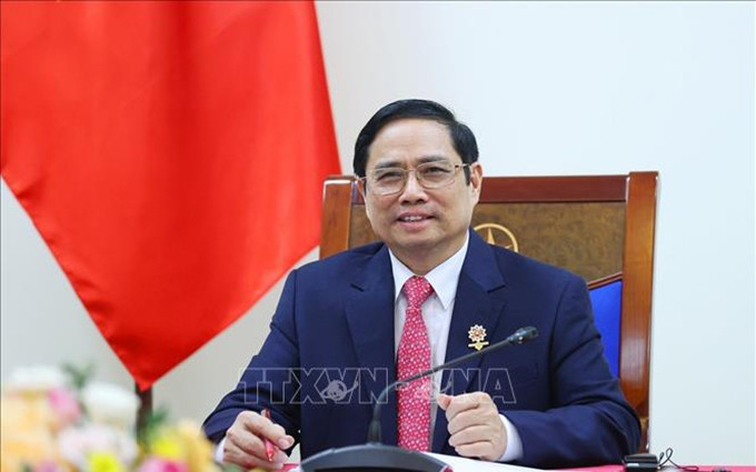 El primer ministro de Vietnam, Pham Minh Chinh. (Fotografía: VNA)