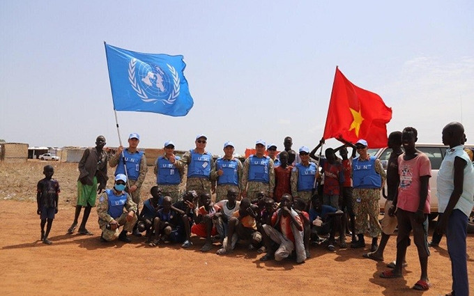 (Fotografía: Departamento de Operaciones de Mantenimiento de la Paz de Vietnam)