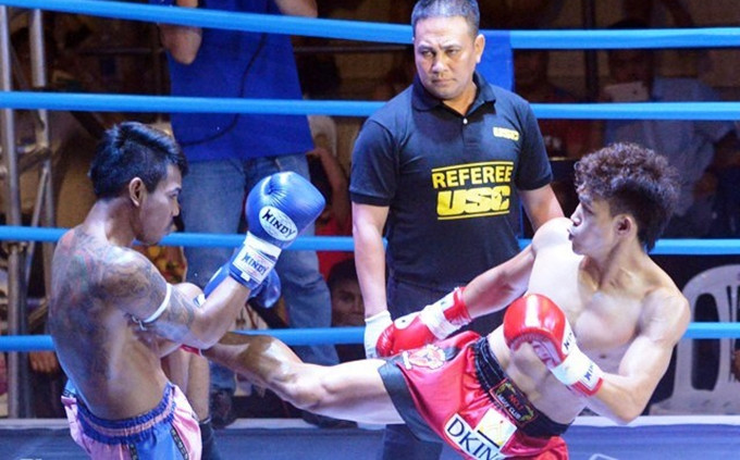 El deportista vietnamita Nguyen Tran Duy Nhat (derecha). (Fotografía: news.zing.vn)
