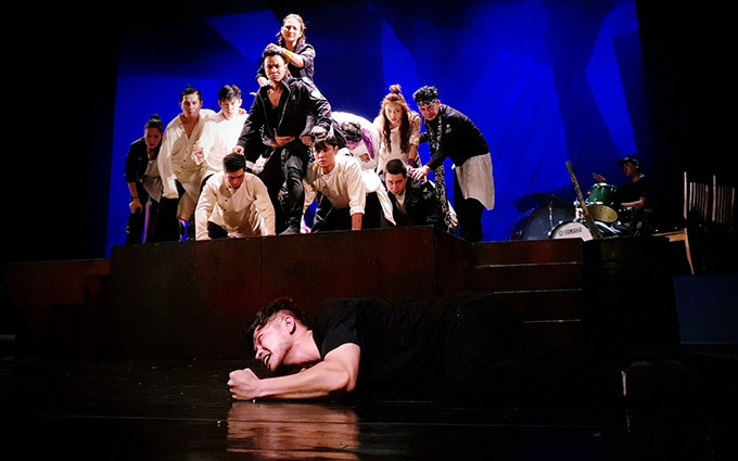 Escena de Romeo y Julieta. (Fotografía: bvhttdl.gov.vn)