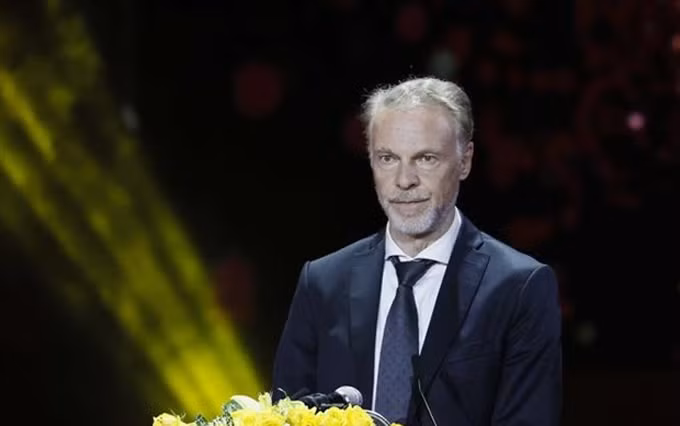 Christian Manhart, representante en jefe de la Unesco en Vietnam. (Fotografía: VNA)