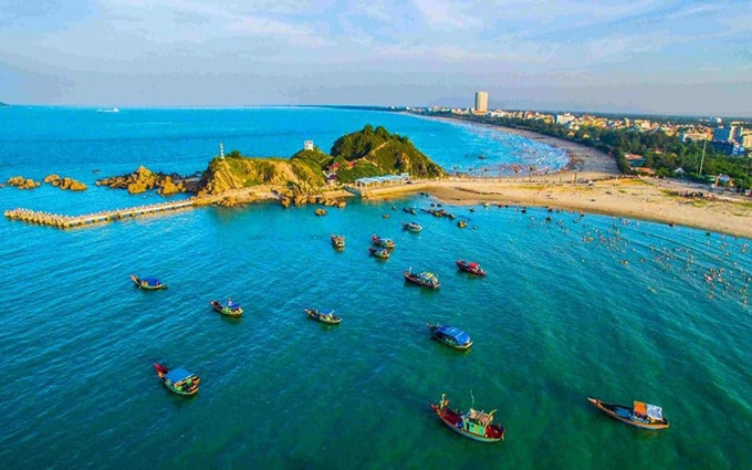 Isla Lan Chau, en el poblado de Cua Lo, provincia de Nghe An. (Fotografía: mekongsean.vn)