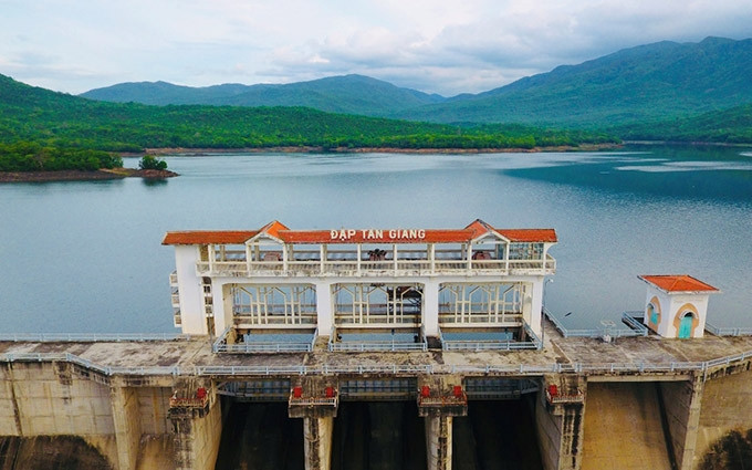 La represa Tan Giang. (Fotografía: ninhthuantourism.vn)
