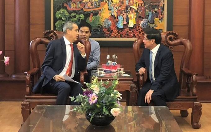 En el evento. (Fotografía: Ministerio de Agricultura y Desarrollo Rural de Vietnam)