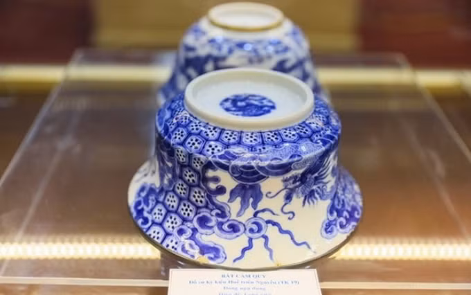 Exhibición de cerámicas de la ciudadela imperial Hue (Foto: VNA)