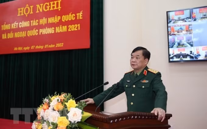 El coronel general Hoang Xuan Chien, viceministro de Defensa (Fuente: VNA)