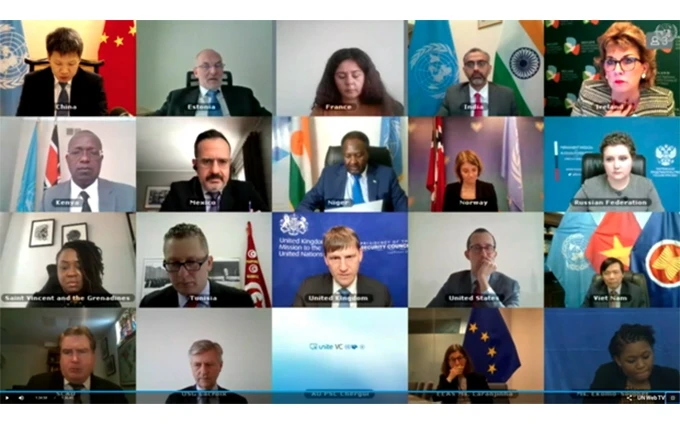 El Consejo de Seguridad de las Naciones Unidas discute sobre la situación en la República Centroafricana. (Fotografía: VNA)