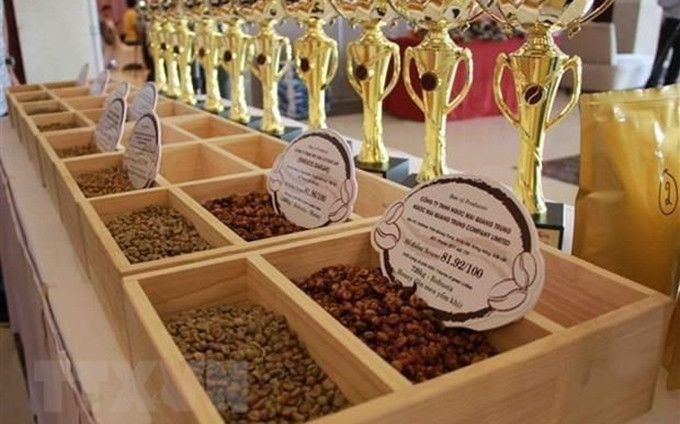 Exposición de cafés especiales de Vietnam (Fotografía: VNA)